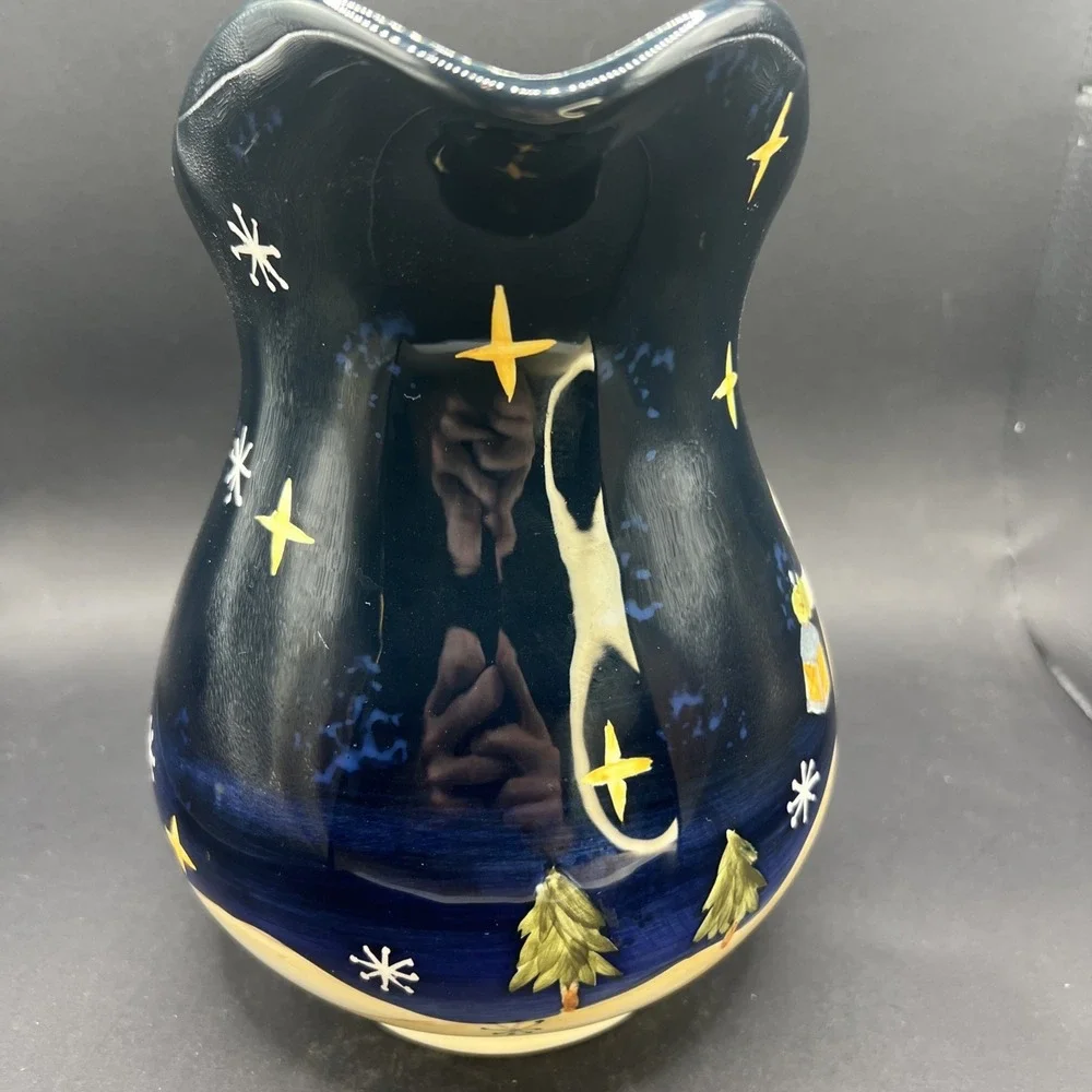 2003 Wongs Winter Wonderland Snowman Pitcher